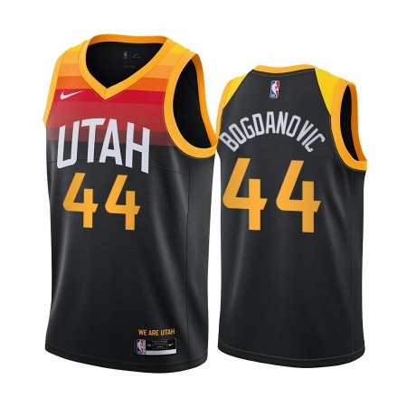 NBA Utah Jazz Trikot Bojan Bogdanovic 44 2020-21 City Edition Swingman - Herren
